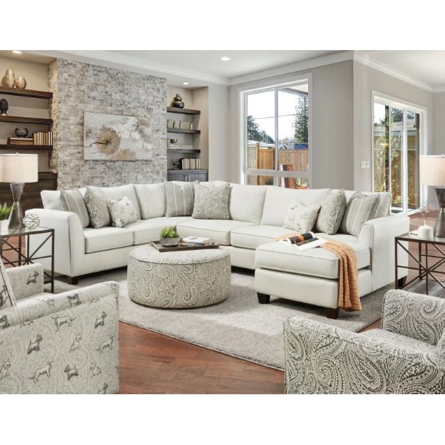 Furniture of America Pocklington Fabric Sectional SM8188-SECT IMAGE 2