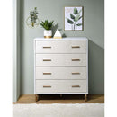 Acme Furniture Myles AC00958 Chest - White & Champagne IMAGE 1