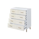 Acme Furniture Myles AC00958 Chest - White & Champagne IMAGE 4