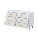 Acme Furniture Myles AC00960 Dresser - White & Champagne IMAGE 4