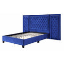 Acme Furniture Damazy BD00973Q Eastern Queen Bed - Blue IMAGE 1