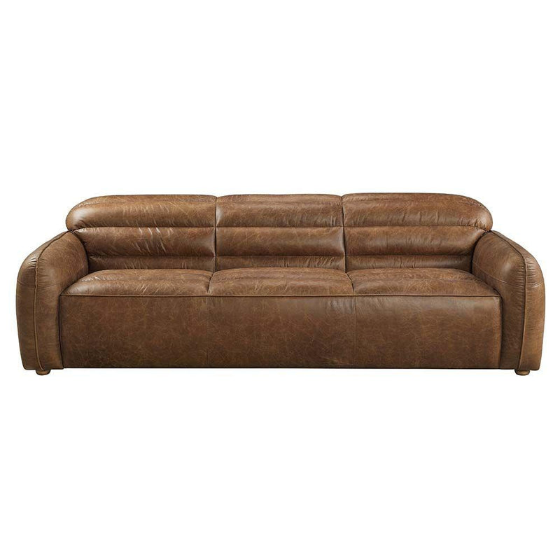 Acme Furniture Rafer Stationary Leather Sofa LV01020 IMAGE 2