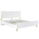 Acme Furniture Gaines BD01033EK Eastern King Bed - White IMAGE 2