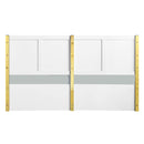 Acme Furniture Gaines BD01033EK Eastern King Bed - White IMAGE 5