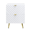 Acme Furniture Gaines BD01035 Nightstand - White IMAGE 2