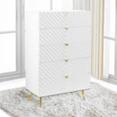 Acme Furniture Gaines BD01038 Chest - White IMAGE 1