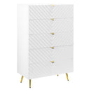 Acme Furniture Gaines BD01038 Chest - White IMAGE 2