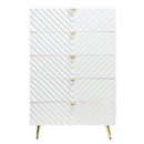 Acme Furniture Gaines BD01038 Chest - White IMAGE 3