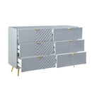 Acme Furniture Gaines BD01043 Dresser - Gray IMAGE 2