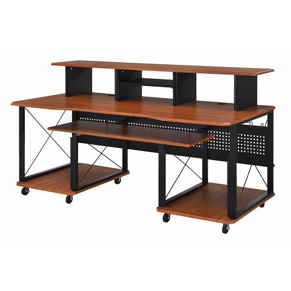 Acme Furniture Megara OF00988 Music Desk - Cherry IMAGE 1