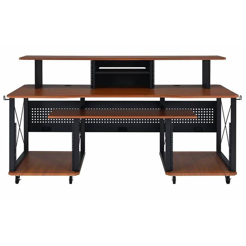 Acme Furniture Megara OF00988 Music Desk - Cherry IMAGE 2