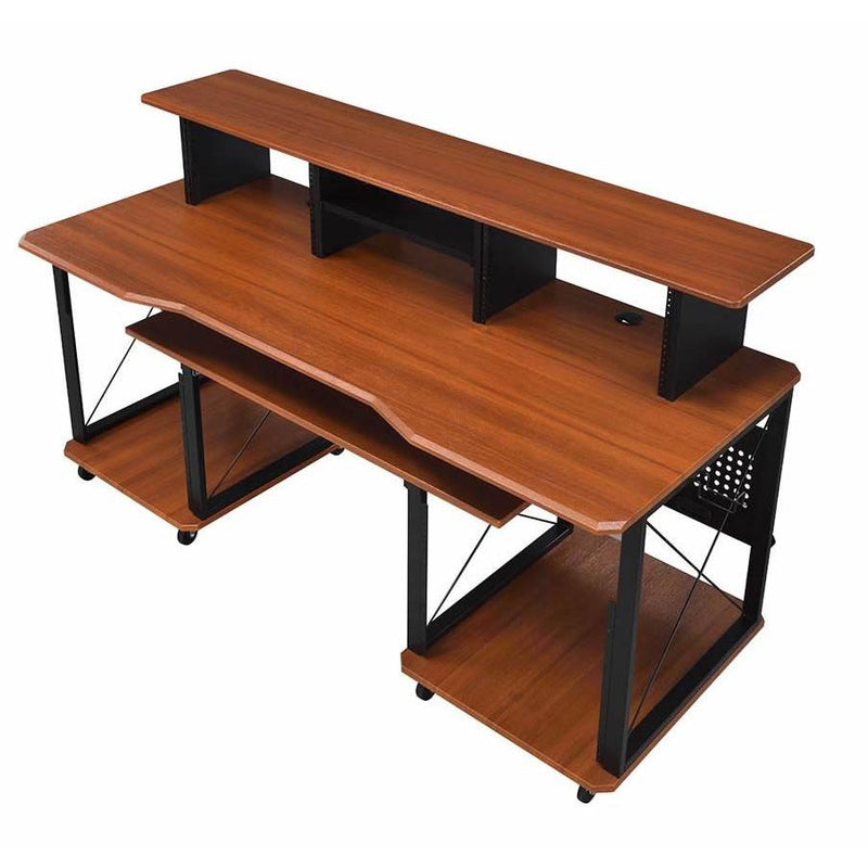 Acme Furniture Megara OF00988 Music Desk - Cherry IMAGE 3