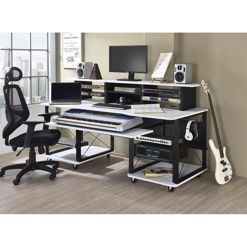 Acme Furniture Megara OF00995 Music Desk - White IMAGE 6