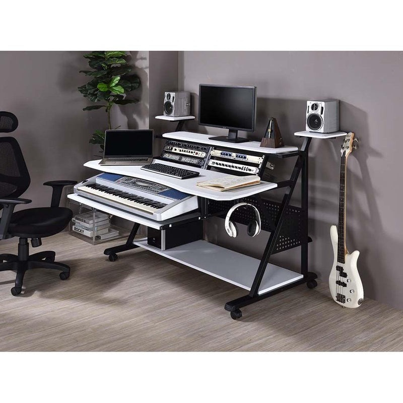 Acme Furniture Willow OF00996 Music Desk - White IMAGE 6