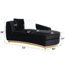 Acme Furniture Achelle LV01048 Chaise with 2 Pillows IMAGE 5