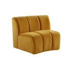 Acme Furniture Felicia LV01068 Sectional Sofa - Yellow IMAGE 3