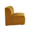 Acme Furniture Felicia LV01068 Sectional Sofa - Yellow IMAGE 5