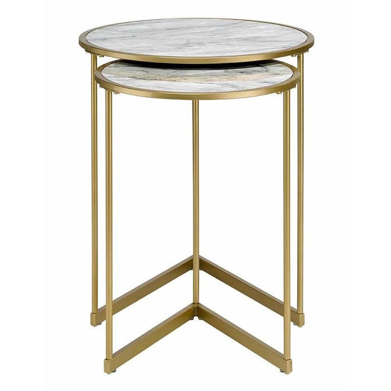 Acme Furniture Garo Nesting Tables LV01085 IMAGE 2