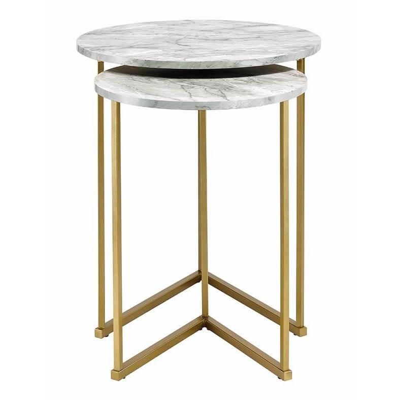 Acme Furniture Garo Nesting Tables LV01087 IMAGE 2