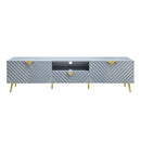 Acme Furniture Gaines LV01134 TV Stand - Grey IMAGE 3