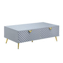 Acme Furniture Gaines LV01135 Coffee Table - Grey IMAGE 1
