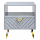 Acme Furniture Gaines LV01136 End Table - Grey IMAGE 3