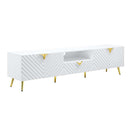 Acme Furniture Gaines LV01138 TV Stand - White IMAGE 1