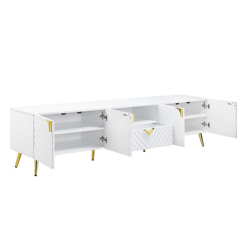 Acme Furniture Gaines TV Stand with Cable Management LV01138 IMAGE 2