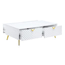 Acme Furniture Gaines LV01139 Coffee Table - White IMAGE 4