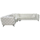Acme Furniture Atronia LV01160 Sectional Sofa - Beige IMAGE 2