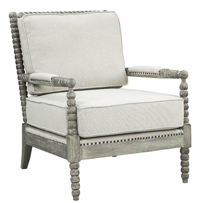 Acme Furniture Saraid Stationary Fabric Accent Chair AC01165 IMAGE 1