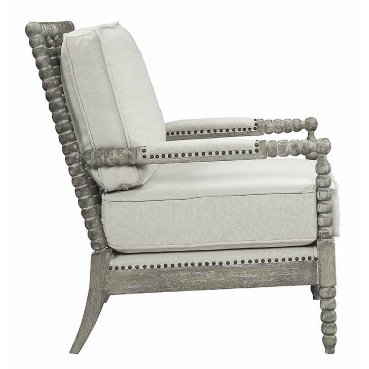 Acme Furniture Saraid Stationary Fabric Accent Chair AC01165 IMAGE 3