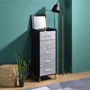 Acme Furniture Myles AC01167 Jewelry Armoire - Black & Silver IMAGE 1