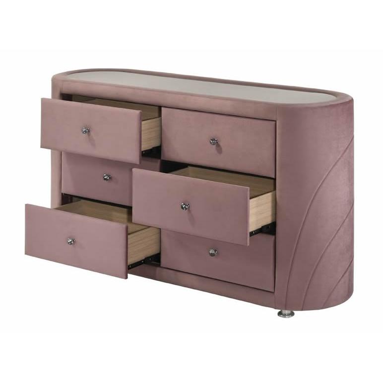 Acme Furniture Salonia 6-Drawer Dresser BD01186 IMAGE 2
