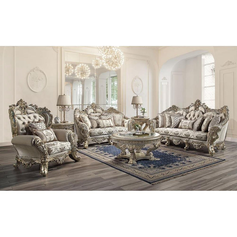 Acme Furniture Danae LV01194 Loveseat with 5 Pillows IMAGE 7