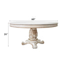 Acme Furniture Vendome DN01222 Round Dining Table with Pedestal Base IMAGE 5