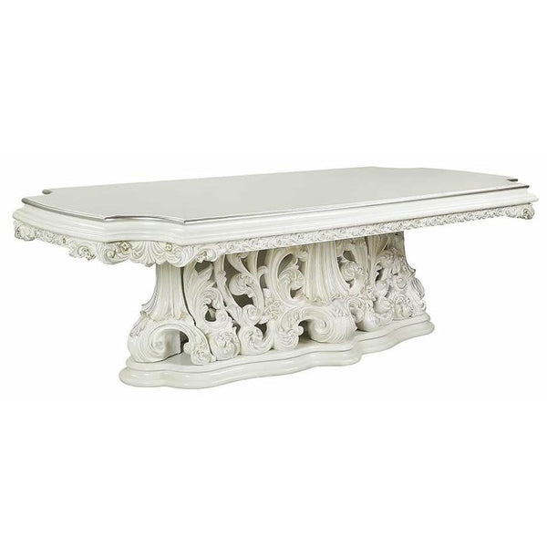 Acme Furniture Adara Dining Table with Pedestal Base DN01229 IMAGE 1