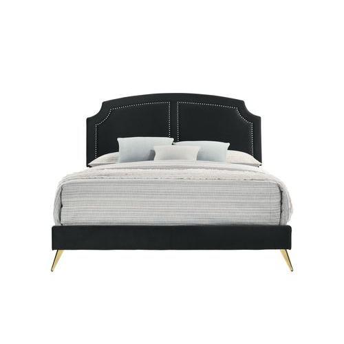 Acme Furniture Zeena King Upholstered Panel Bed BD01271EK IMAGE 2