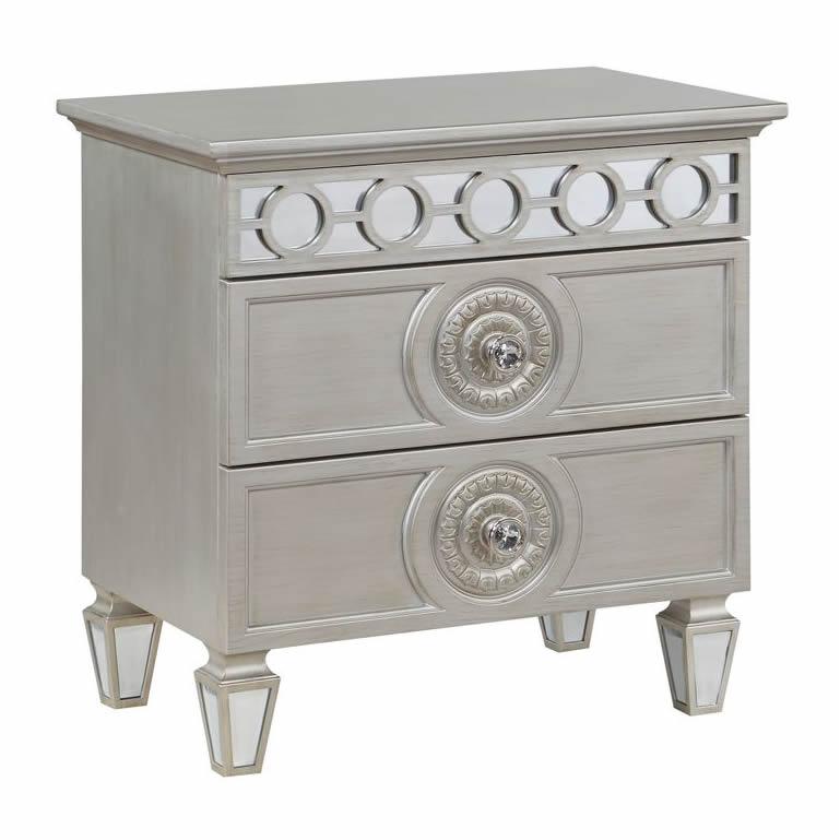 Acme Furniture Varian 2-Drawer Nightstand BD01280 IMAGE 1