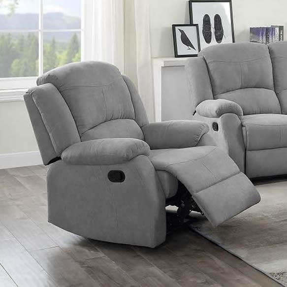 Acme Furniture Zorina Fabric Recliner LV01286 IMAGE 1