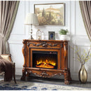 Acme Furniture Dresden AC01309 Fireplace - Cherry Oak IMAGE 1