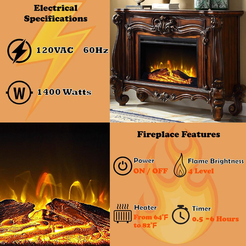 Acme Furniture Versailles AC01315 Fireplace IMAGE 7