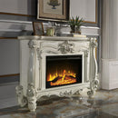 Acme Furniture Versailles AC01316 Fireplace - Bone White IMAGE 1
