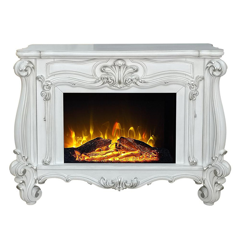 Acme Furniture Versailles AC01316 Fireplace - Bone White IMAGE 3