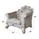 Acme Furniture Vendome II LV01331 Chair with 2 Pillows IMAGE 8
