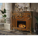 Acme Furniture Picardy AC01344 Fireplace - Honey Oak IMAGE 1