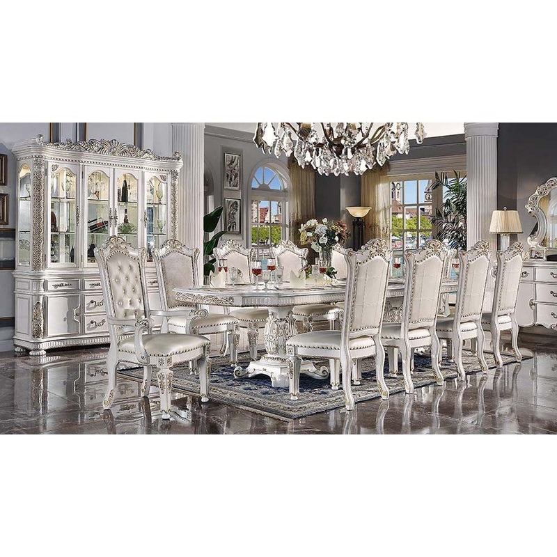 Acme Furniture Vendome Dining Table with Pedestal Base DN01346 IMAGE 5