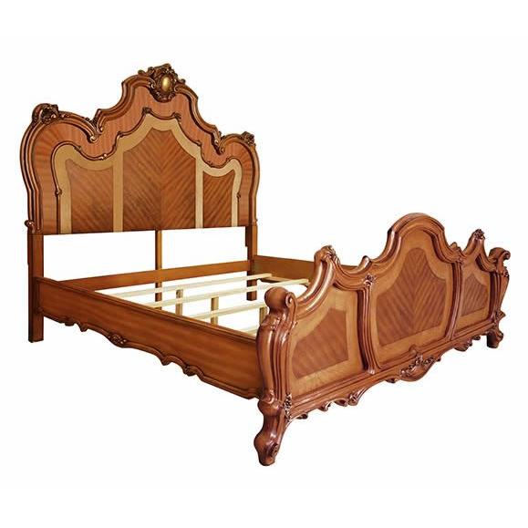 Acme Furniture Picardy King Upholstered Panel Bed BD01353EK IMAGE 1