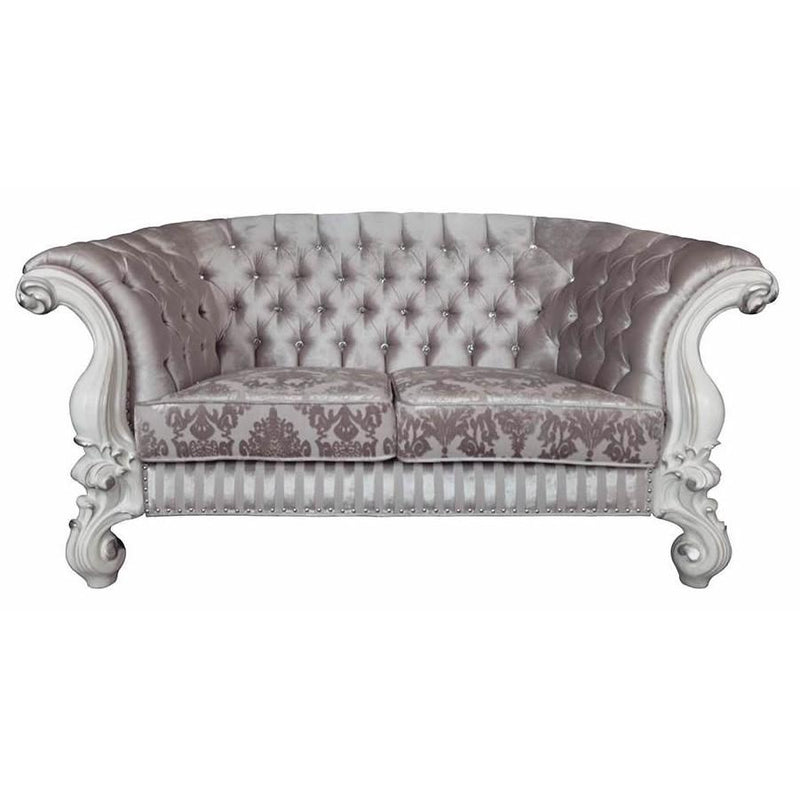 Acme Furniture Versailles Stationary Fabric Loveseat LV01395 IMAGE 2