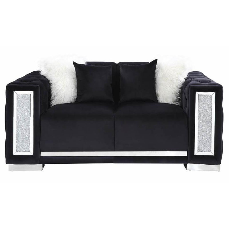 Acme Furniture Trislar Stationary Fabric Loveseat LV01398 IMAGE 2